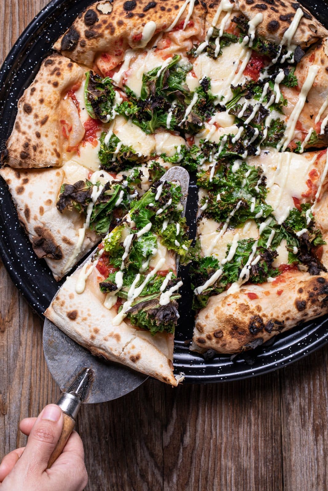 Una pizza artesanal de Pipa