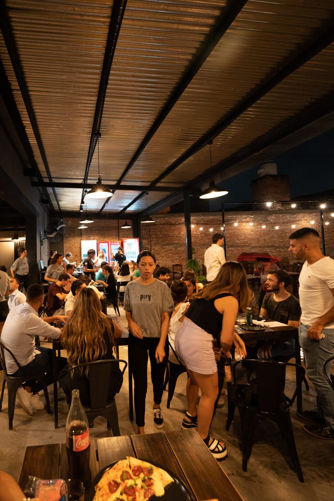 El salón de Pipa lleno de gente